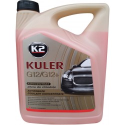 Антифриз концентрат K2 Kuler -80C Червоний G12/G12+ 5Л