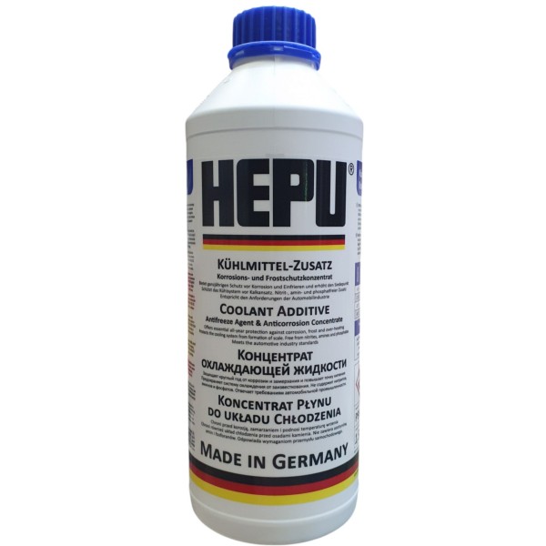Антифриз концентрат HEPU G11 -80C 1.5л Синій