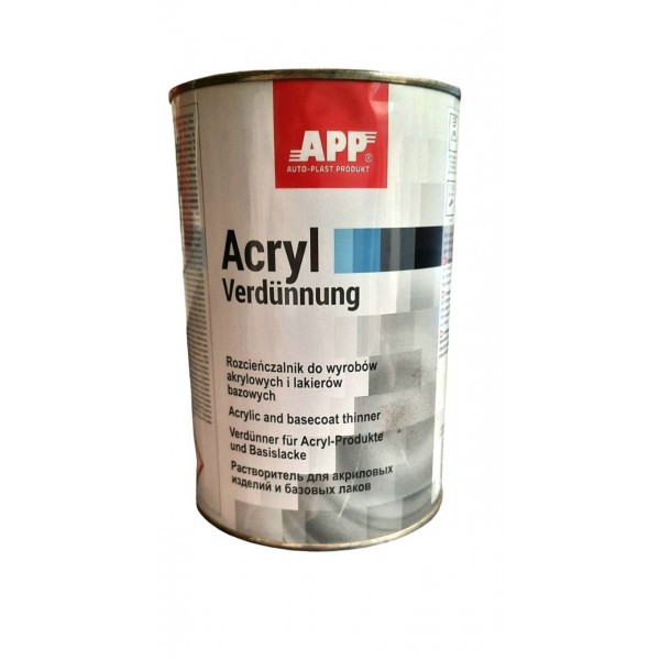 APP Растворитель акриловый APP-2K-Acryl-Verdünnung-AVN нормальний 1л