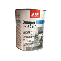 Фарба структурна для бамперів 1-комп. <APP-Bumper Paint> сіра 1,0 л