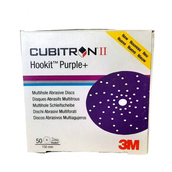 Абразивные диски Cubitron мультидырочные 150мм P150+