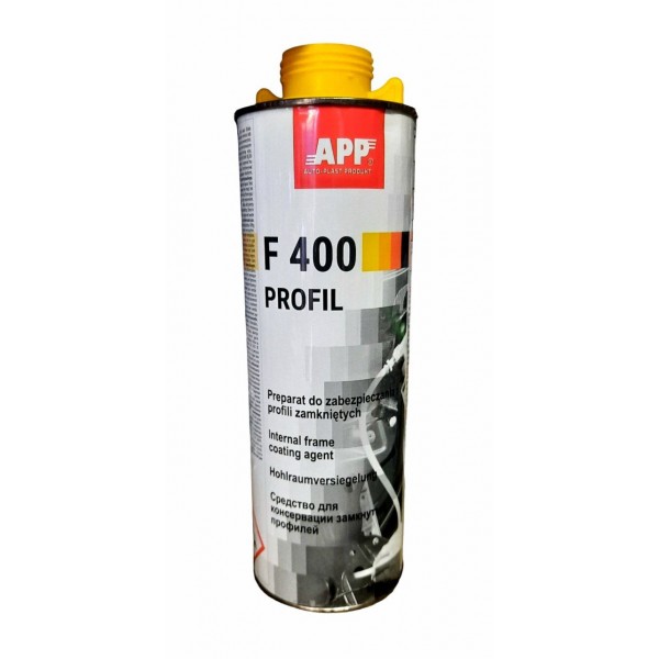 Засіб для прихованих порожнин APP F400 PROFIL бурштновий 1 л