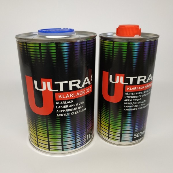 NOVOL ULTRA LINE 300 Бесцветный акриловый лак NOVOL 2+1 (1,0+0,5)