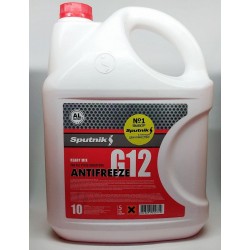 Рідина анти-замерзальна Sputnik Антифриз A-40 G12 RED (-30) 10кг