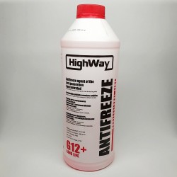 Рідина анти-замерзальна HighWay Антифриз G12 концентрат червоний 1,5л