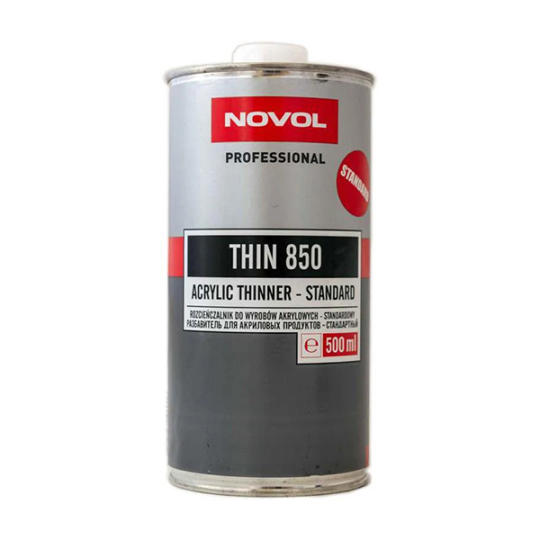 NOVOL THIN 850 Розчинник для акрилових виробів – стандарт ( 0.5 л )