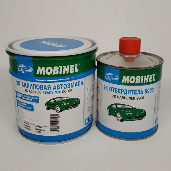 Автоэмаль акриловая MOBIHEL 259 OPEL 0,75л+0,375л отвердитель