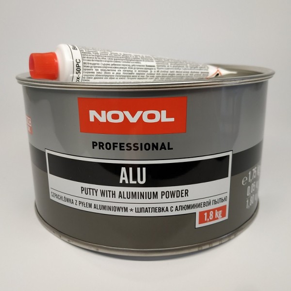 NOVOL Шпатлевка ALU с алюминиевой пылью 1,80 кг