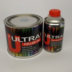 NOVOL ULTRA LINE FULLER 100 акриловый грунт 5+1 ( 0,4 л+0,08л) черный