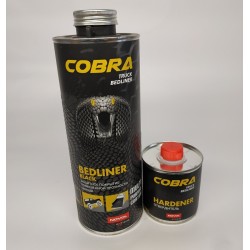 NOVOL COBRA BEDLINER BLACK Захисне покриття чорний 600 ml + затверджувач