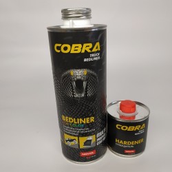 NOVOL COBRA BEDLINER FOR COLOR Захисне покриття колірований 600 ml + затверджувач