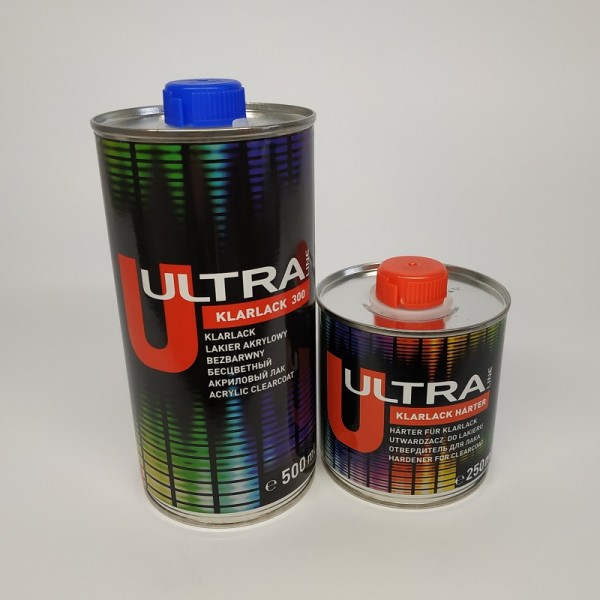 NOVOL ULTRA LINE 300 Бесцветный акриловый лак NOVOL 2+1 ( 0,5 л+0,25л)