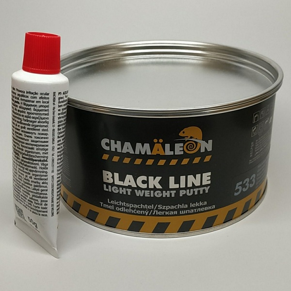 CHAMAELEON 533 шпатлевка легкая со стекловолокном Light Weight Putty 1000 мл